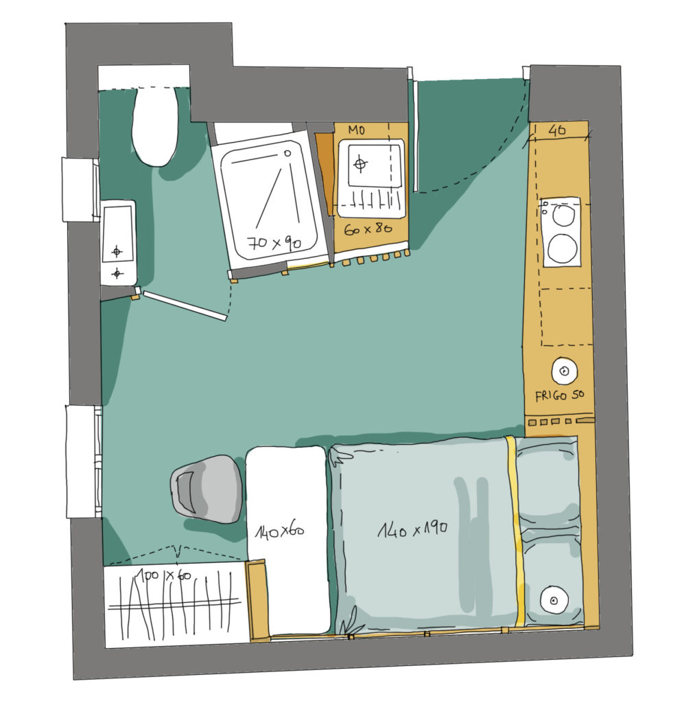 plan coloré savie