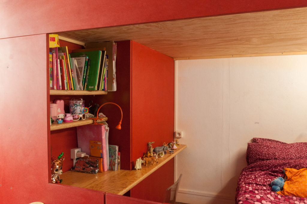 cabane de chambre d'enfant, maéma architectes