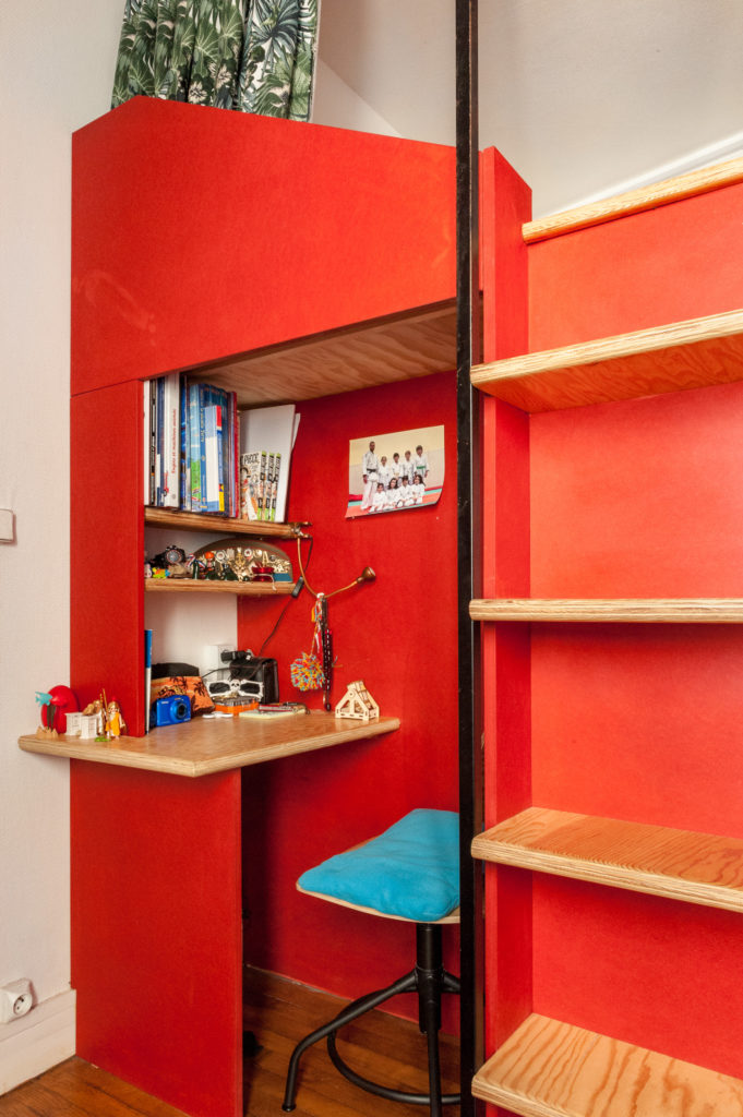 cabane de chambre d'enfant, maéma architectes