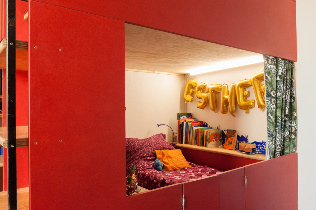 cabane de chambre d'enfant, maéma architectes