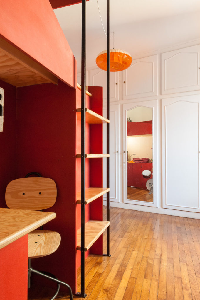 cabane de chambre d'enfant, maéma architectes